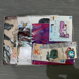 一番賞 獵人 HUNTER×HUNTER Cross the X-Day J賞 立牌 K 賞 毛巾系列 L 賞 貼紙組