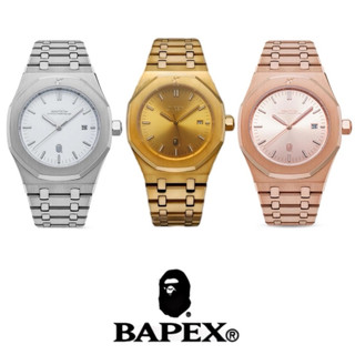 🟠🪬BAPE TYPE 9 BAPEX 潮牌猿人 男女 時尚 簡約 機械 手錶 腕錶 皇家橡樹 錶🪬🟠
