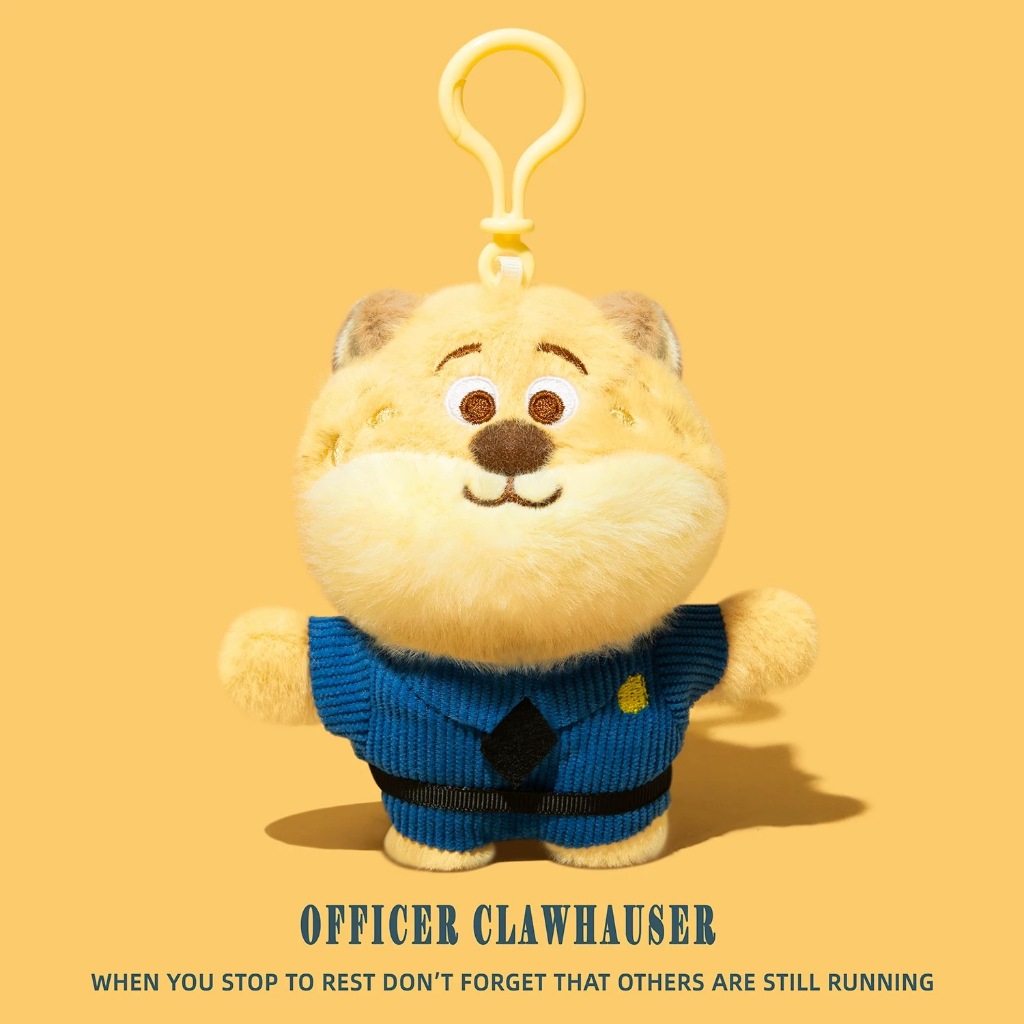 動物方城市 警官 獵豹 適用於AirPods Pro3 保護殼 1/2/3/4代耳機殼 Pro2 保護套 軟殼 防摔殼