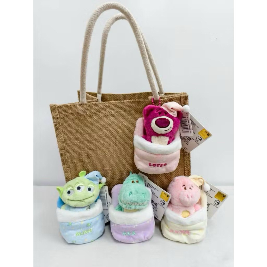 迪士尼正版雷標 10cm皮克斯甜夢系列 三眼怪吊飾 抱抱龍吊飾 熊抱哥吊飾 火腿豬吊飾 三眼怪娃娃 抱抱龍娃娃