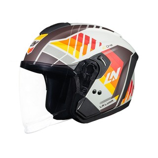 【LALUNA Helmets】IO-ONE 納伽 NAJA 3/4 開放式 磁吸扣 內墨片 安全帽（台灣製造）