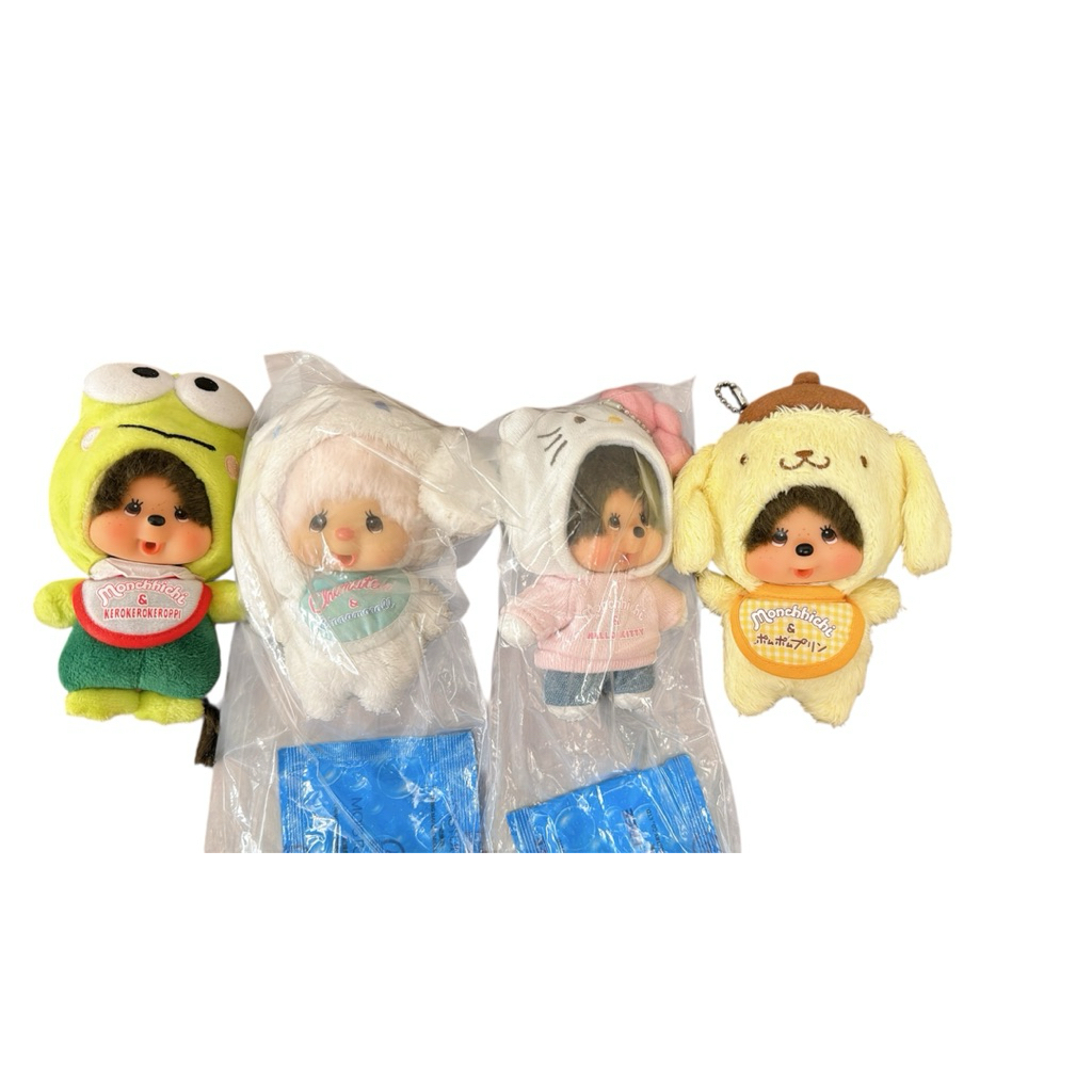MONCHHICHI 絕版2018 Sanrio三麗鷗聯名款 萌趣趣 夢奇奇 蒙奇奇 Lisa保證全新未使用