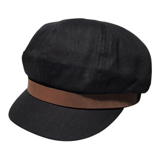 Brixton Montreal - Washed Black/Brown (XS) 帽子 #1