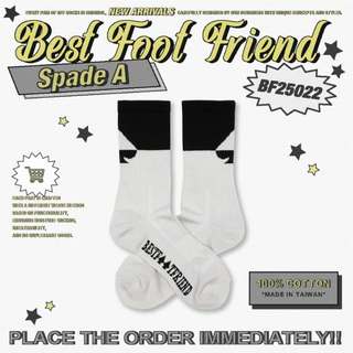 BEST FOOT FRIEND /BFF襪 Spade A_黑桃A 長襪【PS中壢】