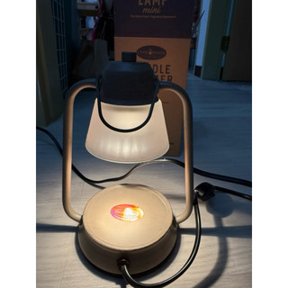 candle warmers日本 融蠟燈 仿舊灰色