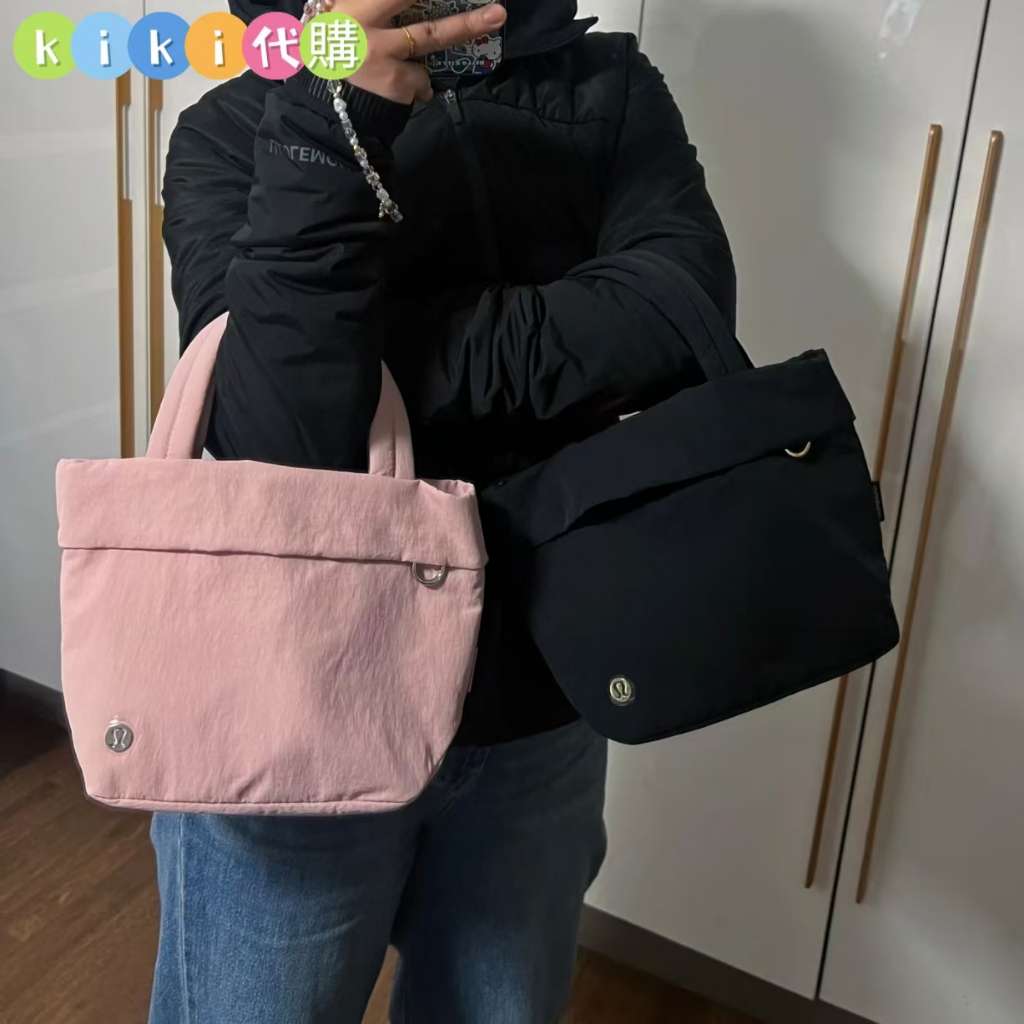 📍KiKi韓國代購 預購 lululemon on level 托特包 大容量肩背包 腋下包 手提包  純色單肩包