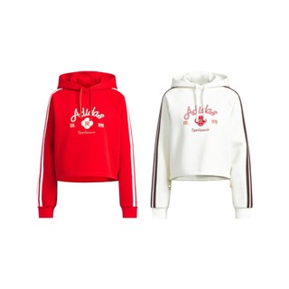 【ADIDAS】愛迪達 NYR HOODY SWEAT CNY 女裝 連帽 長袖 上衣 -KH2694 KH2695