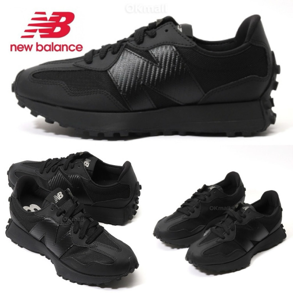 New Balance 紐巴倫休閒鞋327 男女鞋 黑 復古 情侶鞋U327SCA