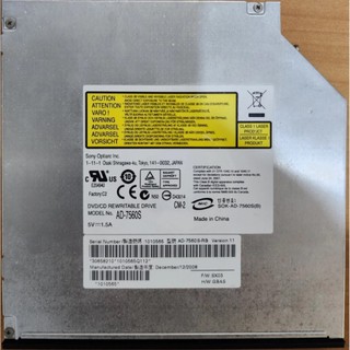 廉售 二手 Sony AD-7560S-RB DVD-RW 燒錄機 光碟機 二手良品