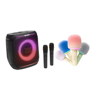 【JBL】Partybox Encore 2 手提式派對藍芽喇叭+MUZEN貓王 棒棒糖 X1 一體K歌無線麥克風