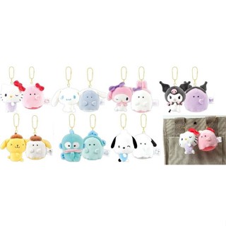 ♡松鼠日貨♡日本 正版 kitty 美樂蒂 庫洛米 大耳狗 布丁狗 帕恰狗 幽靈 貼貼 造型 磁鐵 吊飾 磁吸吊飾