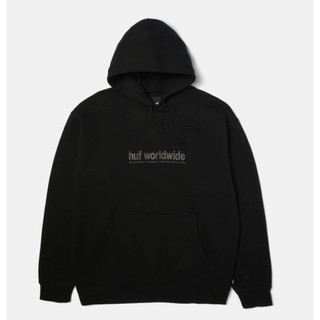 HUF 帽T / MONO LOGO PULLOVER HOODIE / size L
