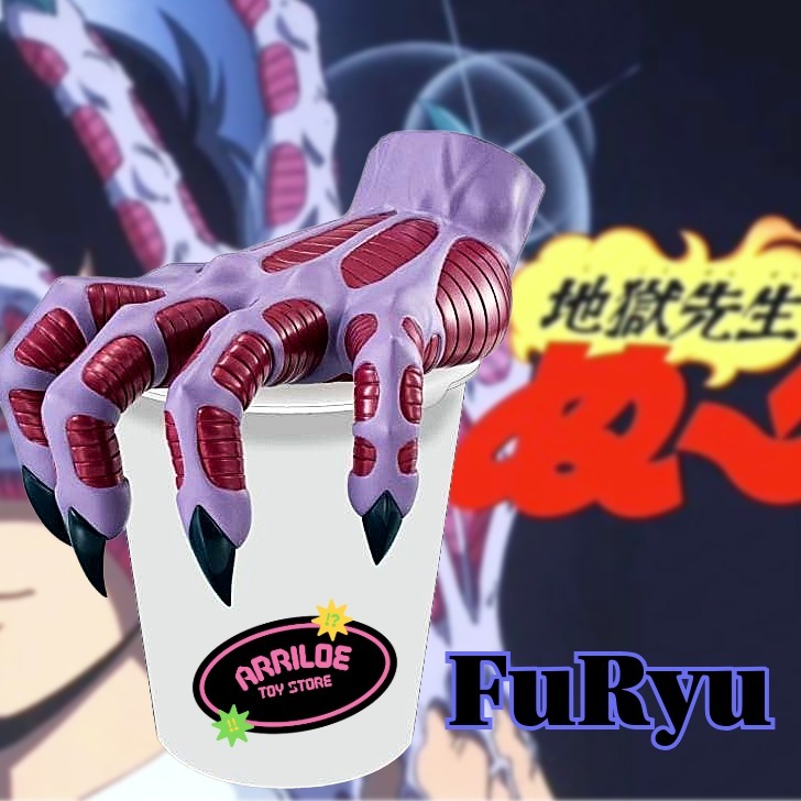 【ARRILOE TOYS】衝評價優惠！全新現貨 正版授權代理 FuRyu 鬼手泡麵蓋 靈異教師神眉 地獄先生