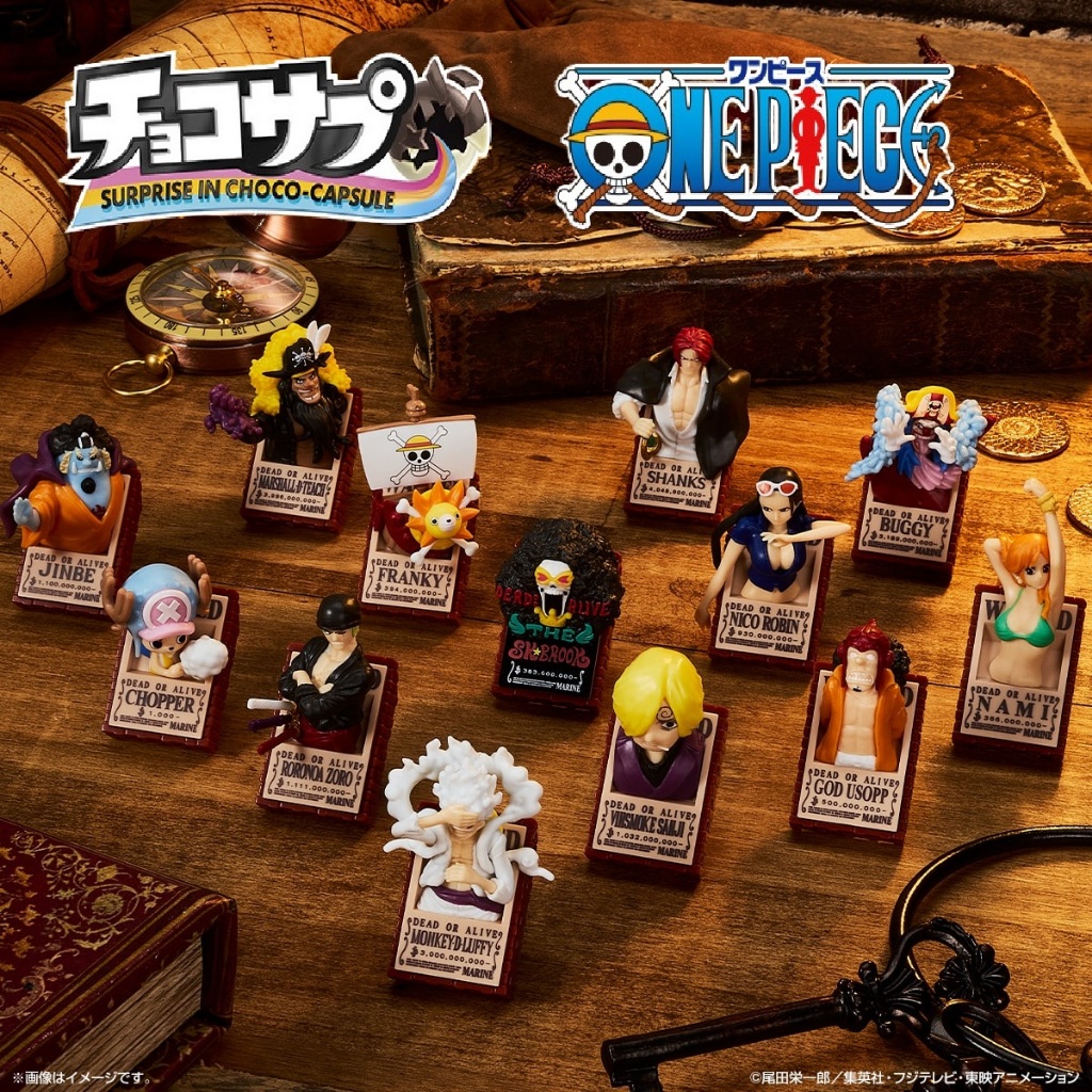 🌀日版客🌀 日版 航海王 魯夫 尼卡 喬巴 紅髮 千陽號 黑鬍子 傑克 布魯克 索隆 娜美 通緝令 懸賞令 食玩 公仔