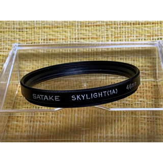 Satake Skylight (1A) 46mm camera lens filter.