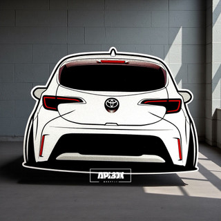 豐田 Corolla sport AURIS 裝飾貼紙 反光貼紙