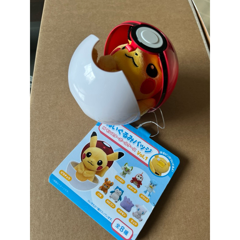 日本寶可夢中心帶回 Pokémon 寶可夢中心 盲球 精靈球 寶貝球 娃娃 玩偶 皮卡丘 夢幻 精靈球盲盒