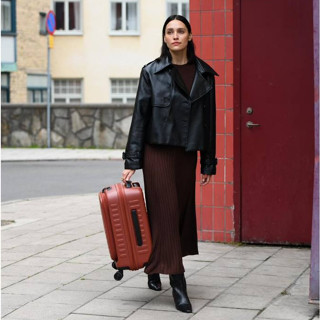 【LOJEL CUBO】新版21吋登機箱 前開擴充登機箱 21吋旅行箱 商務箱 CUBO 羅傑行李箱｜趣買購物旅遊生活