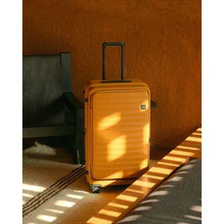 【LOJEL CUBO FIT】 新版29.5吋胖胖箱 - 黃金焦糖 上掀式胖胖箱 旅行箱 行李箱｜趣買購物旅遊生活館
