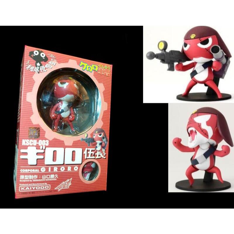 A-172 櫃 ： 海洋堂 GIRORO 伍長 山口式 可動 KERORO 軍曹 KSCU-003　富貴玩具店