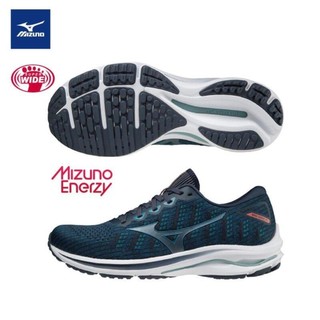 ［零碼出清］MIZUNO 美津濃 WAVE RIDER 25 WAVEKNIT 男 寬楦 慢跑鞋（J1GC217620）
