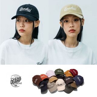 𝐘𝐙🌸微代購【預購】韓國 OGARP 小眾品牌 美式 街頭 復古 Knockin 刺繡 棒球帽 老帽 多色
