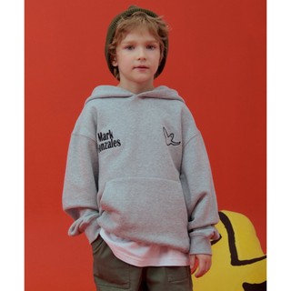 🇰🇷 韓國 Mark Gonzales Kids 小飛人兒童款 Mark Angel刺繡帽T 微寬鬆 💛