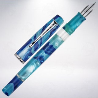美國 Noodler's Konrad Acrylic 彈性尖鋼筆: 馬裡亞納島/Marbled Marianas