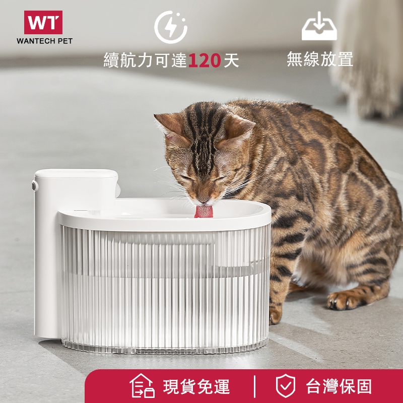 無線寵物飲水機【台灣公司貨】 小白鯨真無線飲水機 無線寵物飲水機 無線飲水機 貓咪飲水機 大容量2.5L 寵物飲水 飲水