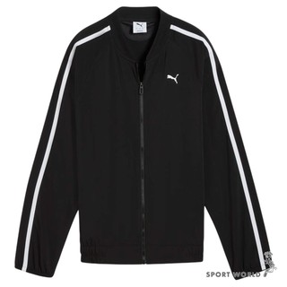 Puma 立領外套 女裝 排汗 歐規 黑【運動世界】52749201