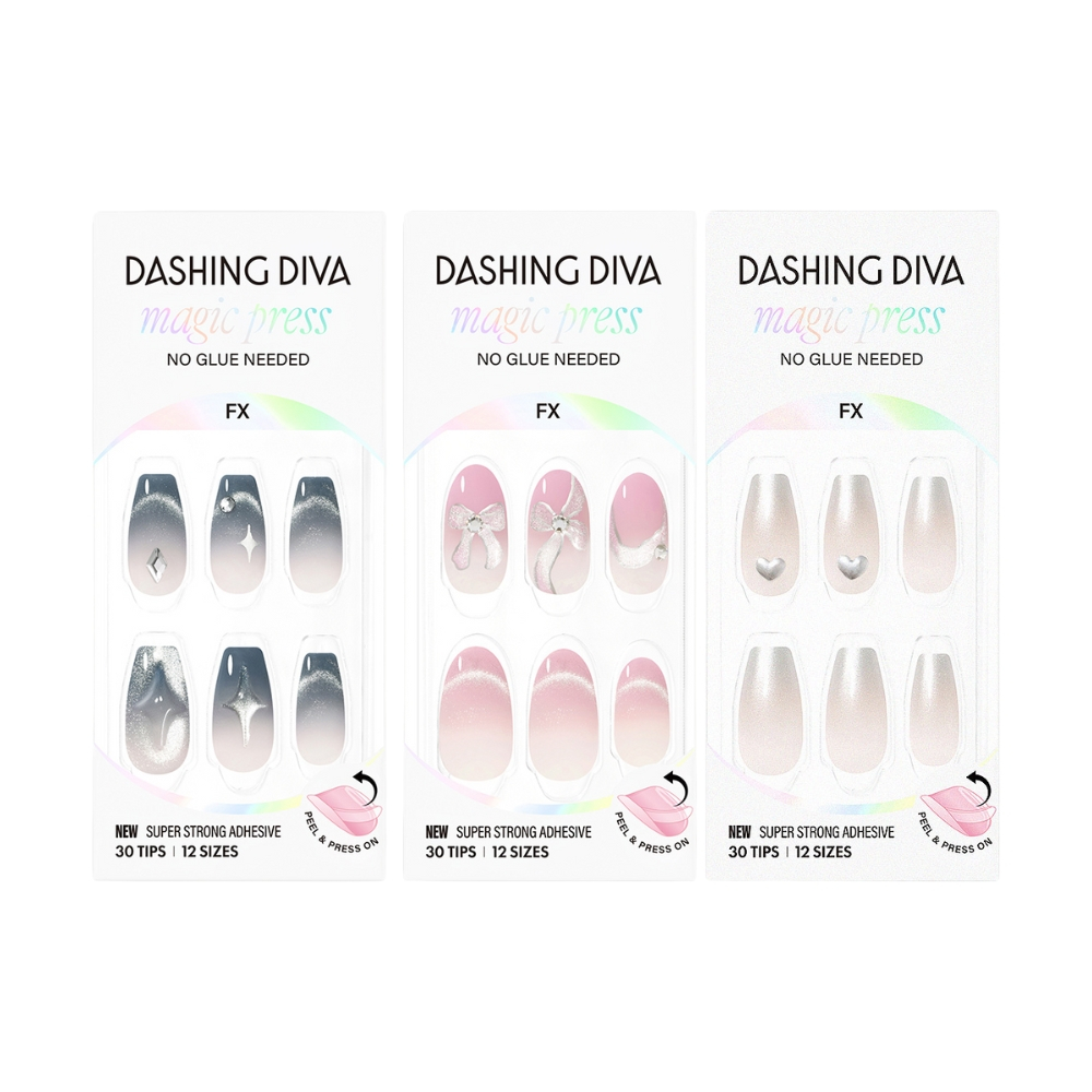 張員瑛pick❣️【DASHING DIVA】magic press時尚潮流美甲片 30入_三款任選 免照燈 可修剪