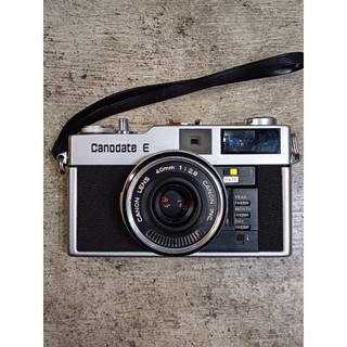 (旁軸相機) canon canodate E 40mm f2.8 大光圈 底片相機 RF相機