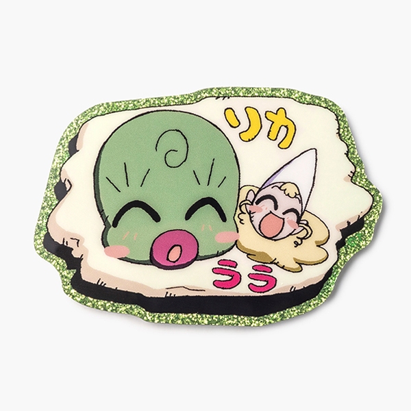 🇯🇵正品 小魔女Doremi 閃光壓克力貼紙 魔女莉卡 精靈拉拉