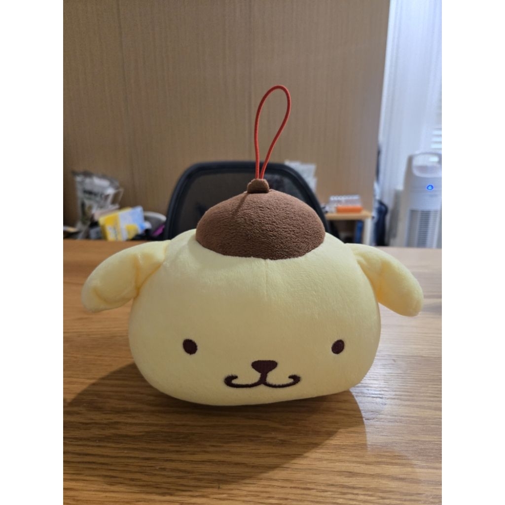 布丁狗 三麗鷗 pompompurin 大頭布丁狗 吊飾 娃娃 夾娃娃 玩偶 抓樂霸 景品