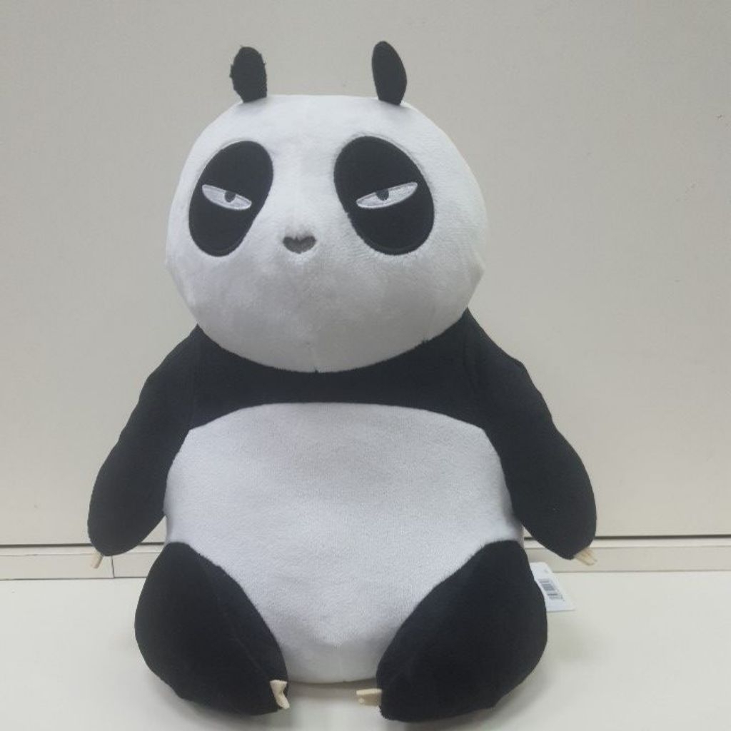 全新 BANDAI  亂馬½  中早乙女玄馬（熊貓) 絨毛娃娃 33公分