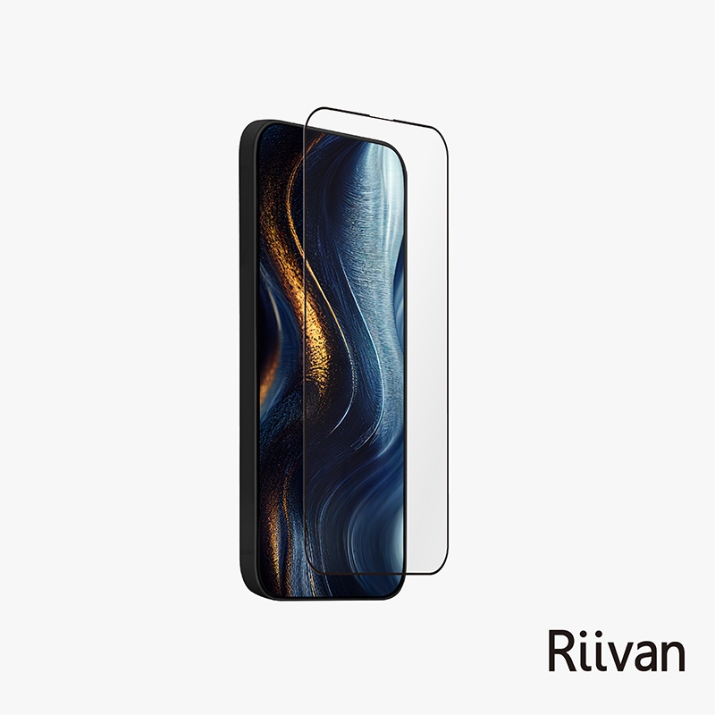 Riivan iPhone 17/Air/Pro/Pro Max 2.5D滿版4倍玻璃保護貼(螢幕保護貼)【活動加購品】