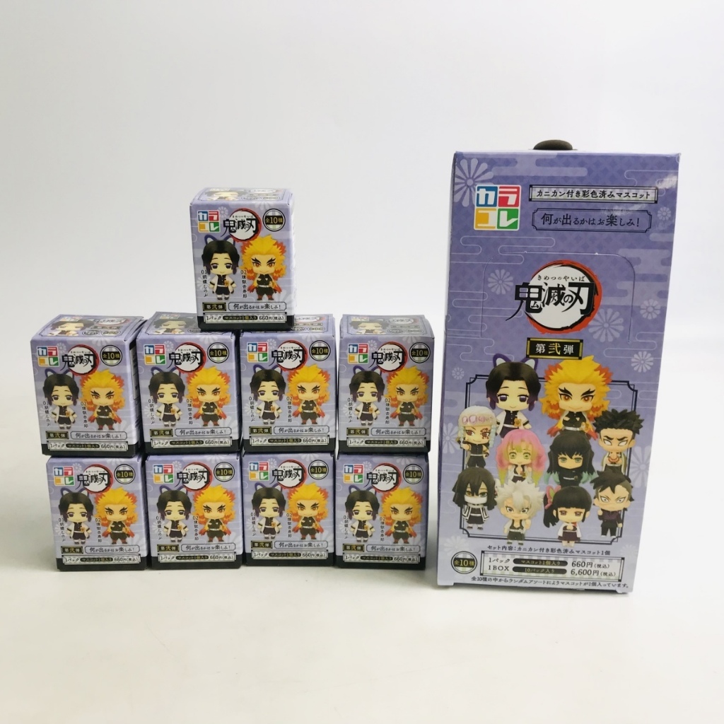 🍭日版零售現貨🍭🇯🇵MOVIC【鬼滅之刃 Color-Cole Q版盒玩 第二彈】Q 版角色模型盒玩系列 鬼殺隊 柱