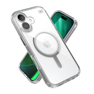 Speck iPhone 17 6.3吋 Presidio Perfect-Clear MagSafe 磁吸透明防摔殼