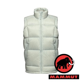 【MAMMUT 長毛象】Glacier Glow男羽絨立領背心『鼠尾草銀綠』1013-04500