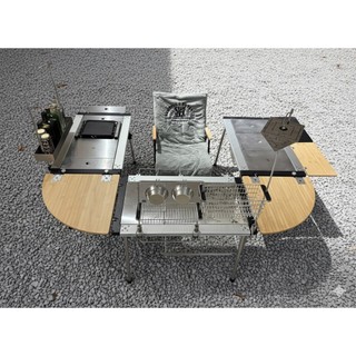【自然連結-新北店面】【 IGT-桌框組合】(副廠類SNOW PEAK CK-149) 美學 黑化 露營