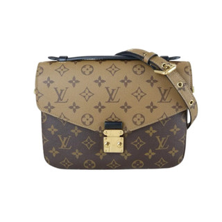 「JL精品代購」 97新 LV Pochette Metis 拼色老花 郵差包