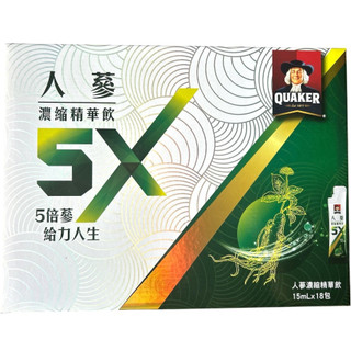桂格5X 人參濃縮精華飲 15ml/18包
