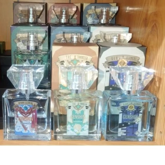 原神試香❆補充瓶香氛試聞瓶用3ml凱亞/達達利亞/行秋/重雲/魈/空/阿貝多/