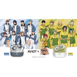 宏敢市集 日版 AVIOT TE-V1R-TP3 新網球王子 青學 立海 四天寶寺 冰帝 聯名耳機