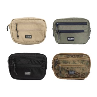 PALLADIUM MINI WAIST BAG 黑 迷彩 軍綠 沙 可調節背帶 多夾層 隨身 斜背 腰包【BG658】