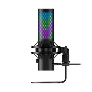 HyperX QuadCast 2 S - RGB 指向性 電競麥克風 黑 (9A273AA)