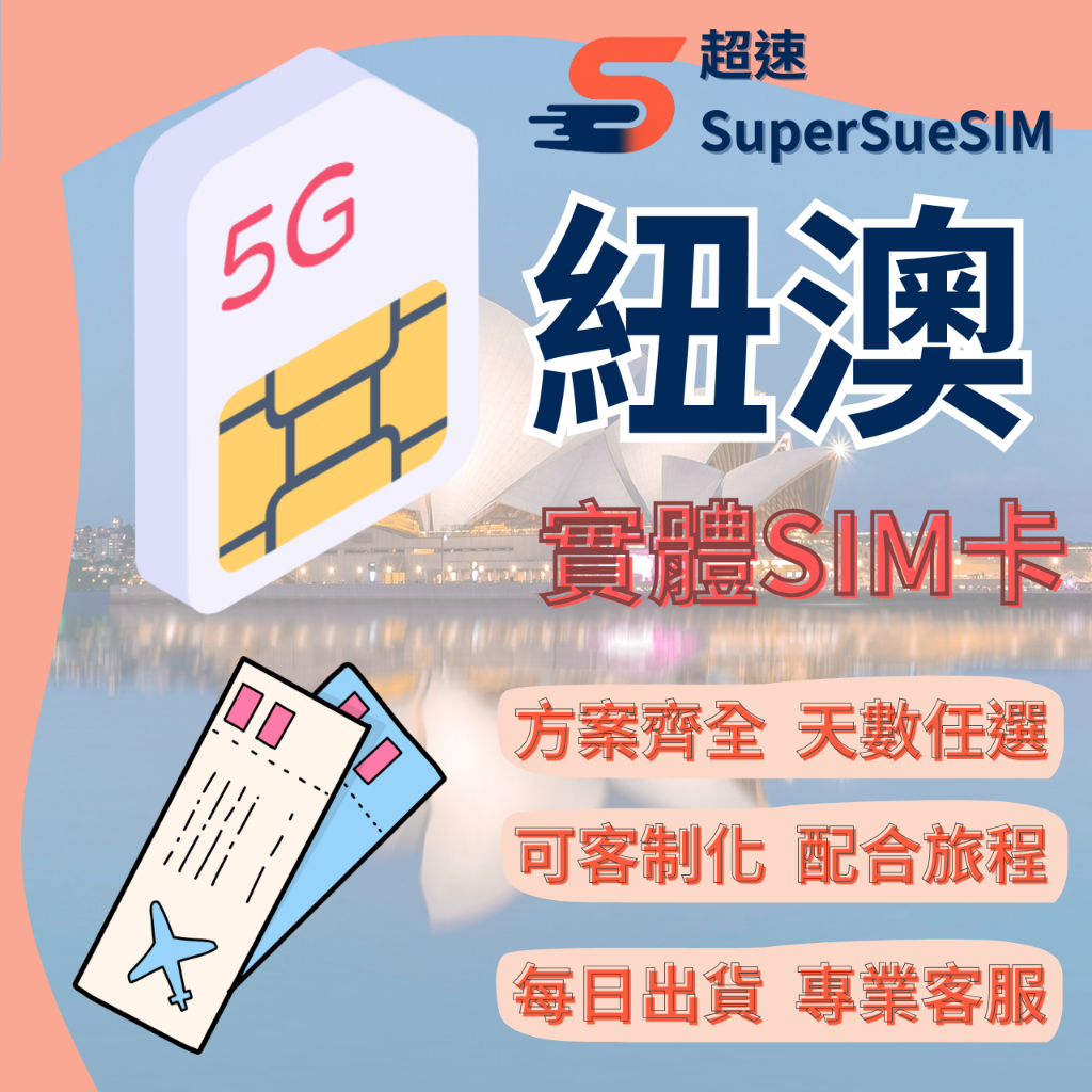［澳洲網卡］紐西蘭網卡 紐澳網卡 吃到飽 紐澳 隨插即用 SIM卡 吃到飽網卡 越南吃到飽網卡 5G高速上網吃到飽