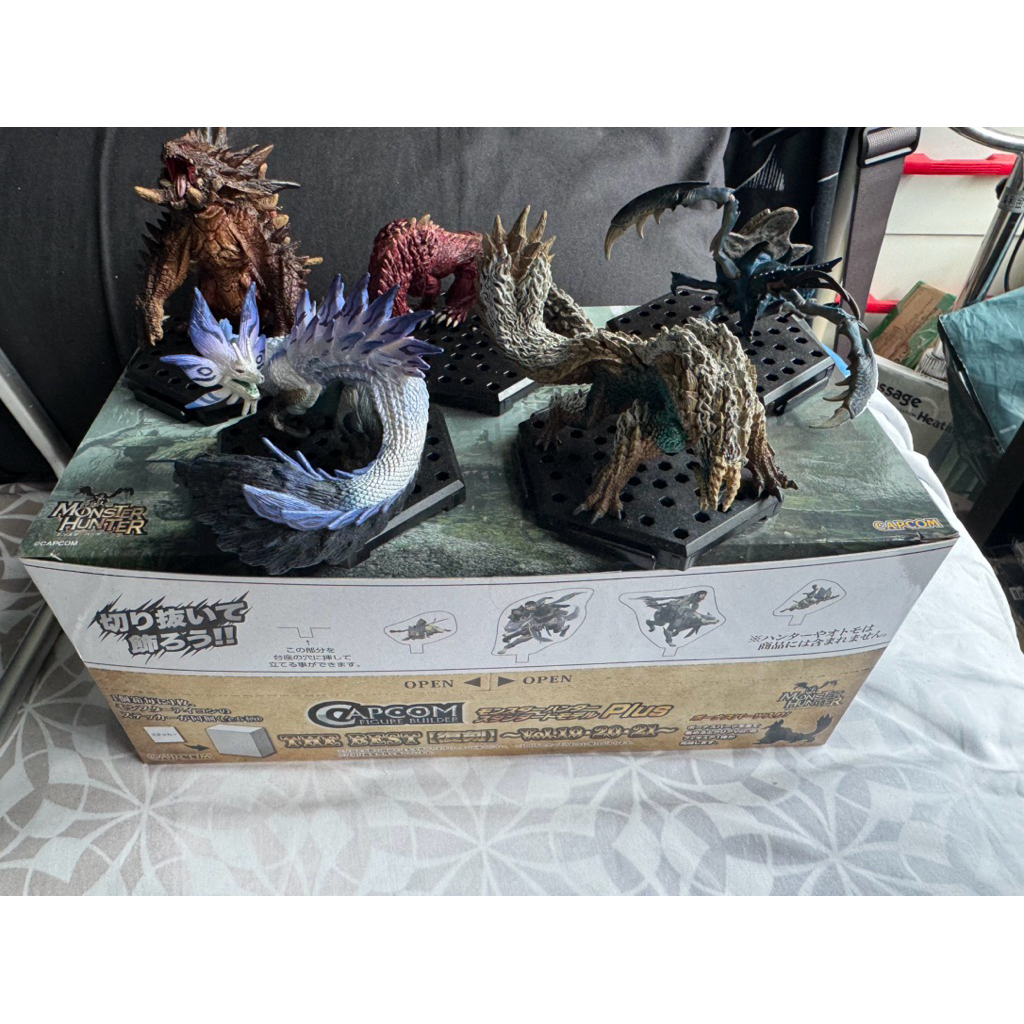 魔物獵人 CFB 盒玩 集中出清區 怨虎龍 雷狼龍 雷神龍 風神龍 霸龍 艾路貓 焰狐龍 慘爪龍 天彗龍 青熊獸 河童蛙