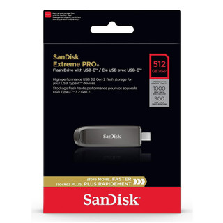 SanDisk CZ890 Extreme PRO 512G USB-C 金屬 固態隨身碟 公司貨