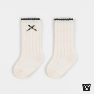 [ BLACK_Q ] 現貨*韓國正品*KIDS CLARA*HAPPY PRINCE-Raffine中筒襪